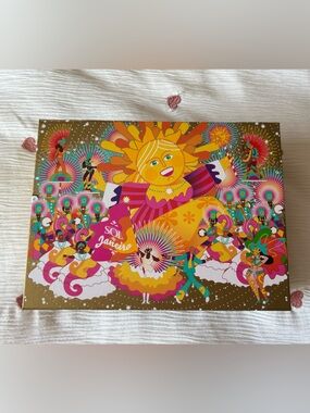 Sol Janeiro Colorful Sunburst Party Storage Box– Multicolor 🎉🎁☀️